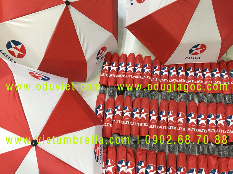 xưởng sản xuất ô dù cầm tay in logo quảng cáo